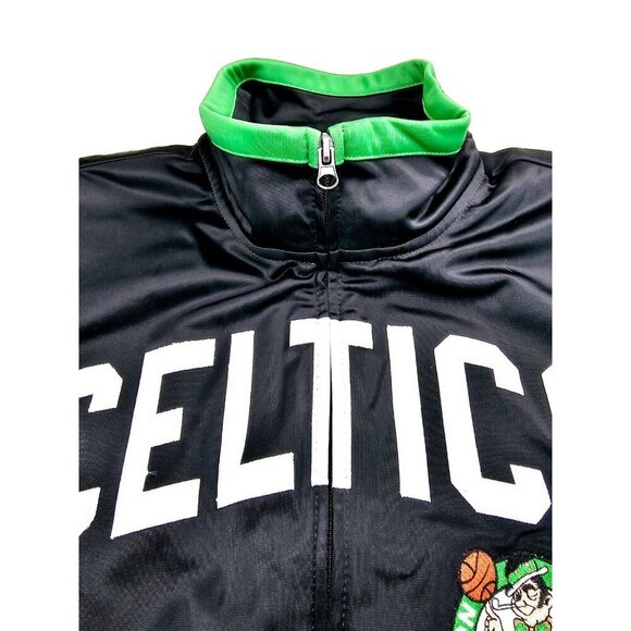 NBA GIII Sports By Carl Banks Sz Large Boston Celtics Full Zip Mens Track Jacket - Picture 6 of 11